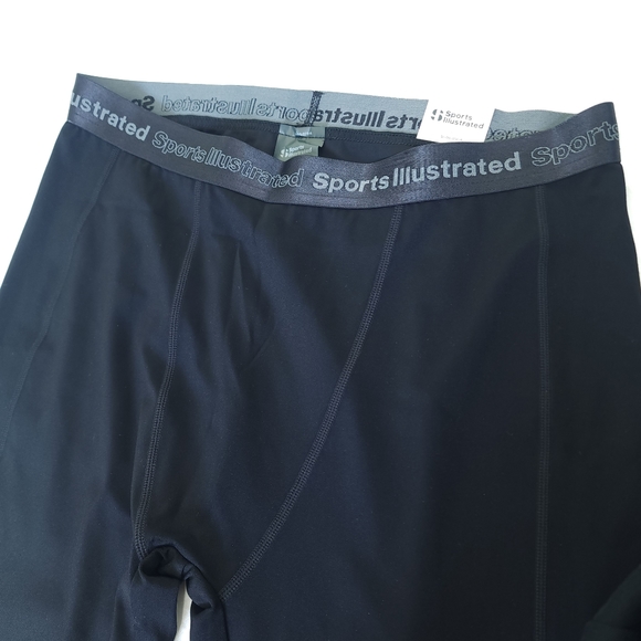 Sports Illustrated Mens Moisture Wicking Tights Jogger Pants size Medium - Picture 4 of 11